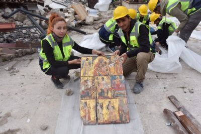 'Enkaz arkeolojisi'yle 288 tarihi eser kurtarıldı 2 'Enkaz arkeolojisi'yle 288 tarihi eser kurtarıldı