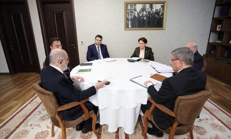 Altılı Masa, cumhurbaşkanı adayı konusunda anlaştı, isim Pazartesi duyurulacak 1 Altılı Masa, cumhurbaşkanı adayı konusunda anlaştı, isim Pazartesi duyurulacak