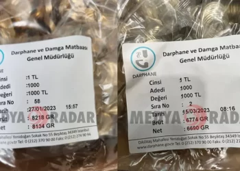 Darphane 1 TL’nin gramajını düşürdü