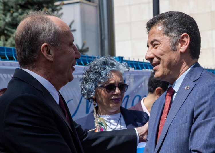 Sinan Oğan, Muharrem İnce’yi ziyaret etti