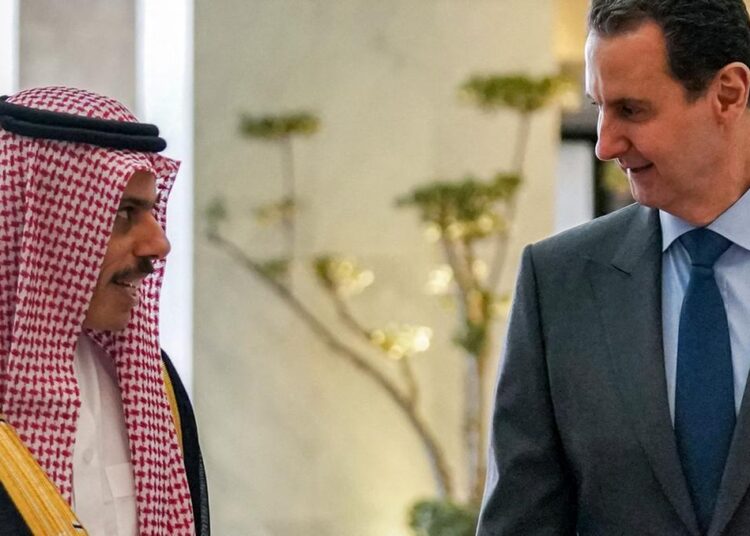 Suudi Arabistan'dan Şam'a tarihi ziyaret 1 Suudi Arabistan’dan Şam’a tarihi ziyaret