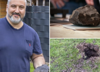 Bahçesine göktaşı düşen Türk aileye 4,3 milyon TL teklif