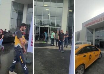 Erdoğan’ın açılışını yaptığı Defne Devlet Hastanesi’ni su bastı