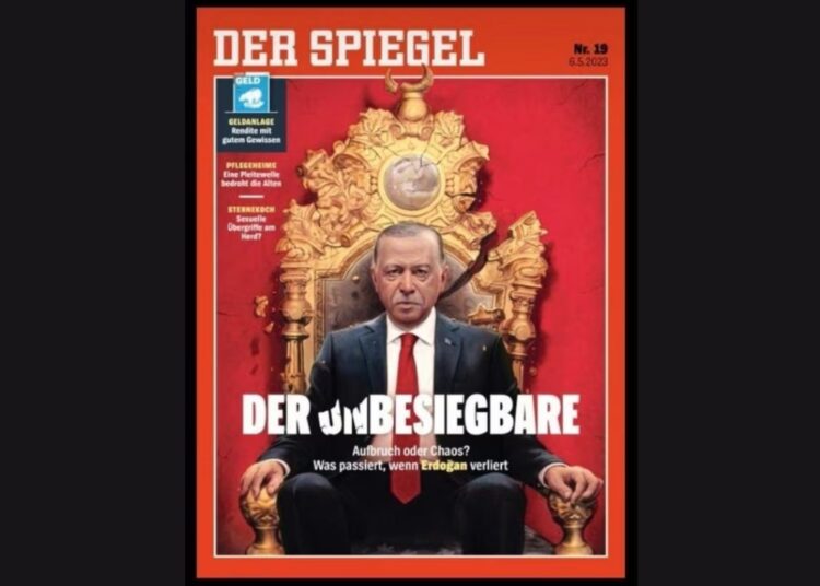 Der Spiegel dergisinden Erdoğan fotoğraflı kapak 1 Der Spiegel dergisinden Erdoğan fotoğraflı kapak