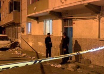 Yangına giden itfaiye, domuz bağıyla öldürülmüş ceset buldu