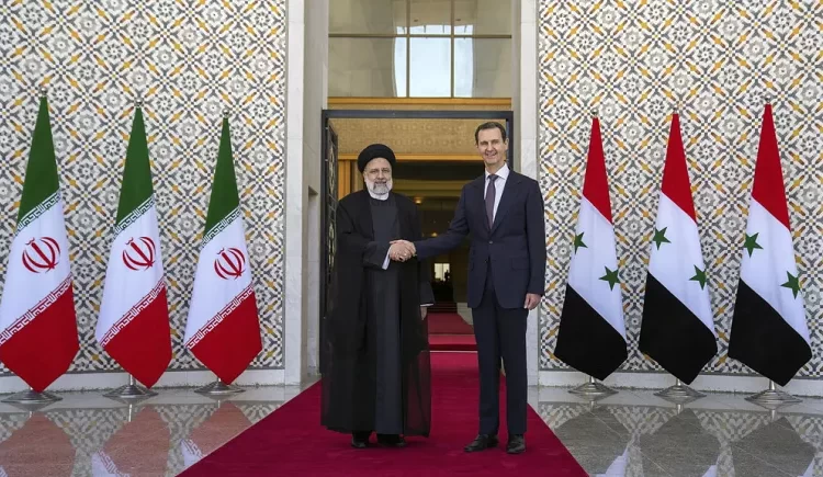 İç savaştan sonra ilk: İran Cumhurbaşkanı Reisi, Şam'da Esad ile bir araya geldi 1 İç savaştan sonra ilk: İran Cumhurbaşkanı Reisi, Şam’da Esad ile bir araya geldi