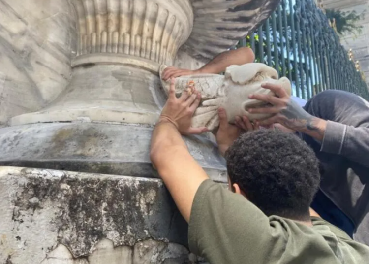 Galatasaray Lisesi'nin 150 yıllık yılanı kayboldu 1 Galatasaray Lisesi’nin 150 yıllık yılanı kayboldu