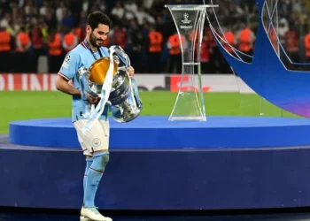 Şampiyonlar Ligi kupasını kaldıran ilk Türk: İlkay Gündoğan