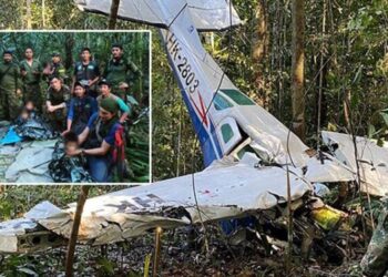 Düşen uçaktan kurtulan 4 çocuk 40 gün sonra kurtarıldı