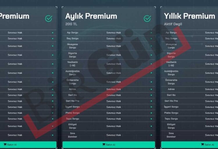 85 milyonun kişisel verileri 100 TL’ye satılıyor 1 85 milyonun kişisel verileri 100 TL’ye satılıyor