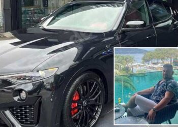 8,5 milyonluk Maserati’yle yol kesen polis, avukatın bacağını kırdı