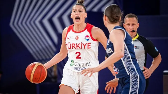 Kadın basketçilerimiz Avrupa’ya veda etti 1 Kadın basketçilerimiz Avrupa’ya veda etti