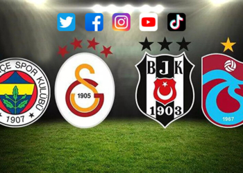 Sosyal medyada en çok takipçisi bulunan futbol kulüpleri