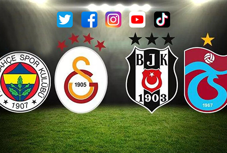 Sosyal medyada en çok takipçisi bulunan futbol kulüpleri