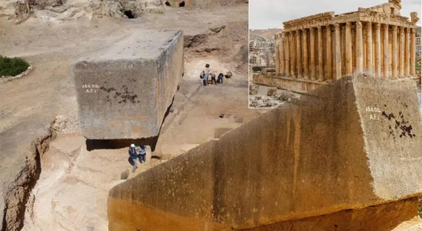 Baalbek’de bulunan dev kaya blokları nasıl taşındı bilinmiyor 1 Baalbek’de bulunan dev kaya blokları nasıl taşındı bilinmiyor