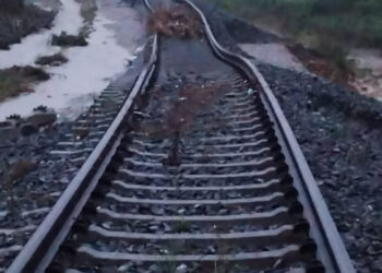 Faciayı vatandaşlar trenin önüne atlayarak önledi