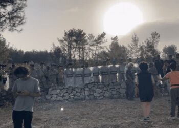 Akbelen’de ‘jandarma koruması’nda ağaç kıyımına devam