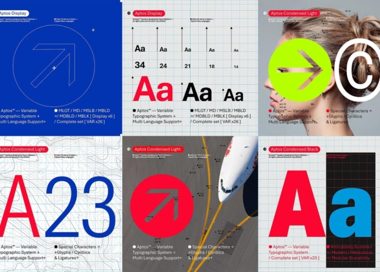 Microsoft standart yazı tipini tarihinde ikinci kez değiştiriyor
