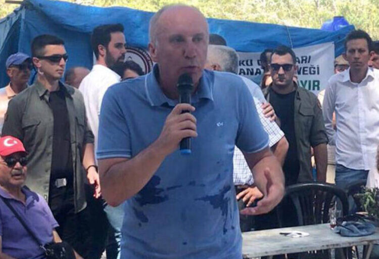 Muharrem İnce de Akbelen direnişçileriyle tartıştı: Şov yapmadan eylem yapın
