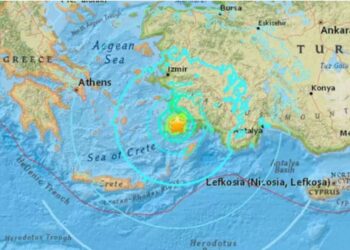Ege Denizi’nde 4.8 büyüklüğünde deprem!