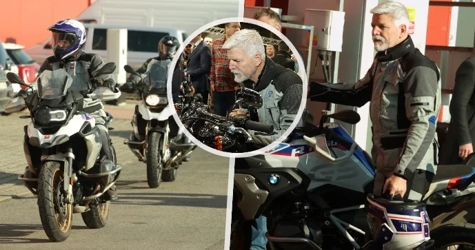 Çekya Cumhurbaşkanı kasksız motosiklet kullanırken yakalandı 1 Çekya Cumhurbaşkanı kasksız motosiklet kullanırken yakalandı