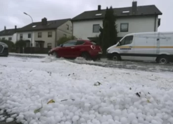 Almanya’da tenis topu büyüklüğünde dolu yağdı: Çok sayıda hayvan öldü