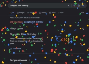 Google 25’inci yaşını kutluyor