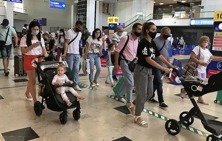 Türkiye’yi ağustos ayında 6,6 milyon turist ziyaret etti