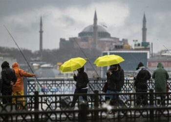 AKOM’dan İstanbul için sağanak yağmur uyarısı