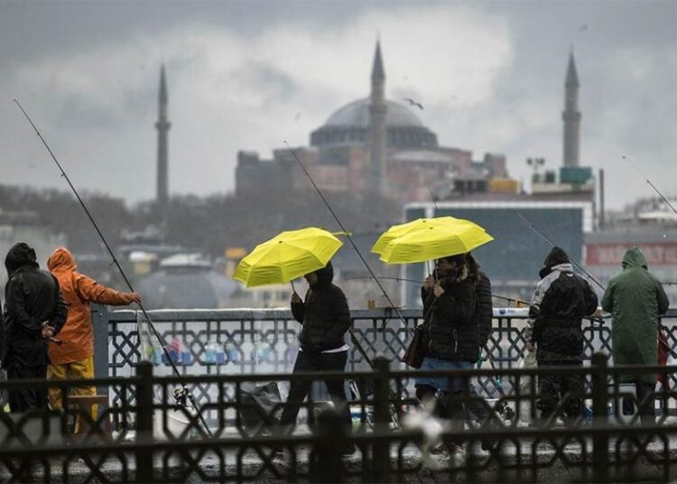 AKOM’dan İstanbul için sağanak yağmur uyarısı