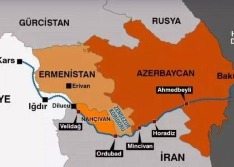 Türkiye'den Zengezur mesajı: Koridorun açılması önemli 1 Türkiye’den Zengezur mesajı: Koridorun açılması önemli