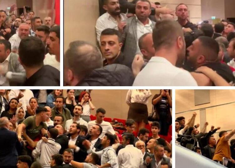 CHP İstanbul İl Kongresi’nde arbede çıktı