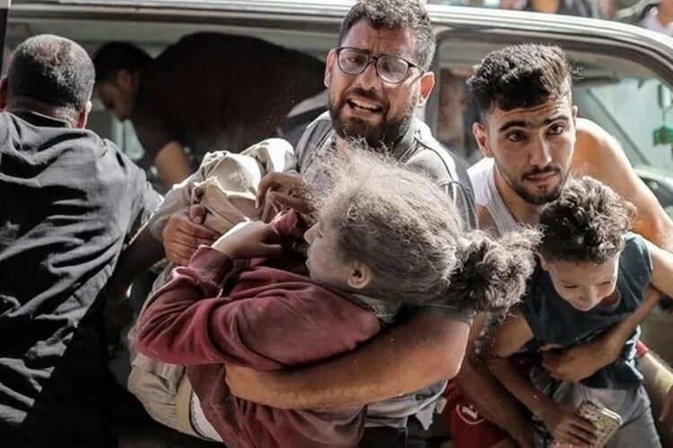 Gazze’deki hastane katliamında acı bilanço artıyor: Can kaybı 800’e yükseldi