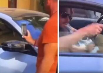 Can Yaman kendisini çeken hayranının telefonunu alıp fırlattı