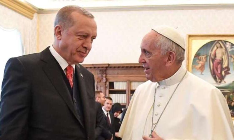 Erdoğan Papa ile Gazze’yi görüştü 1 Erdoğan Papa ile Gazze’yi görüştü
