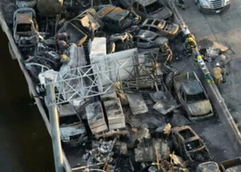 ABD’de görülmemiş kaza: 158 araç birbirine girdi