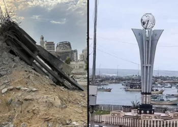 Gazze’deki ‘Mavi Marmara Anıtı’ havaya uçuruldu