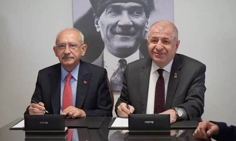 Ümit Özdağ, Kılıçdaroğlu ile imzaladığı 'gizli protokolü' yayımladı 1 Ümit Özdağ, Kılıçdaroğlu ile imzaladığı ‘gizli protokolü’ yayımladı