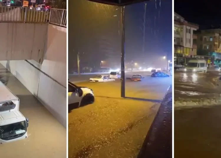 Türkiye, şiddetli fırtınaya teslim: Tekneler battı, ağaçlar devrildi, araçlar suya gömüldü…