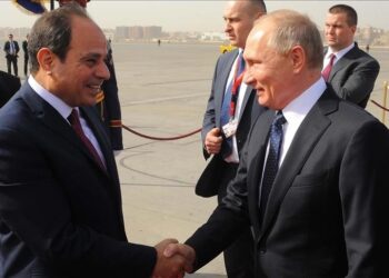 بوتين والسيسي يبحثان الوضع في قطاع غزة