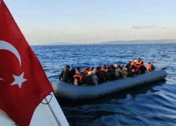 ضبط 58 مهاجرًا غير شرعي قبالة سواحل تركيا