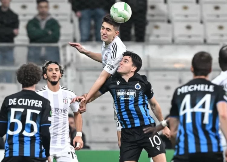 UEFA’da umudu kalmayan Beşiktaş, evinde Club Brugge'e farklı yenildi 1 UEFA’da umudu kalmayan Beşiktaş, evinde Club Brugge’e farklı yenildi