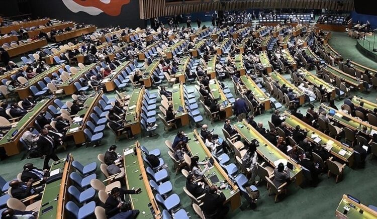 BM, Gazze’de 'acil ateşkes' talebini 153 evet, 10 hayır, 23 çekimser oyla kabul etti 1 BM, Gazze’de ‘acil ateşkes’ talebini 153 evet, 10 hayır, 23 çekimser oyla kabul etti