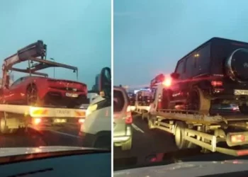 Dilan-Engin Polat çiftinin lüks araçları TMSF otoparkına çekildi