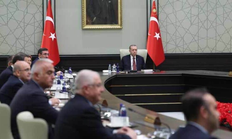 Kabine toplantısı iptal edildi