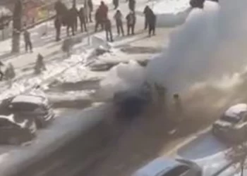 Kırgızistan’daki Türk Büyükelçiliği önünde patlama!