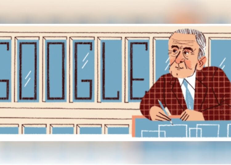 Google’dan mimar Sedad Hakkı Eldem için özel ‘doodle’ 1 Google’dan mimar Sedad Hakkı Eldem için özel ‘doodle’