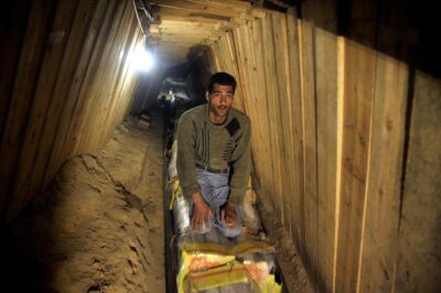 İsrail, tünellere su basarak Filistinlileri boğmayı planlıyor 2 İsrail, tünellere su basarak Filistinlileri boğmayı planlıyor