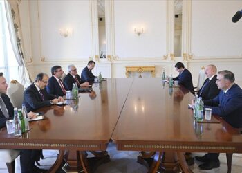 علييف يبحث مع نائب الرئيس التركي التطورات الإقليمية والعالمية