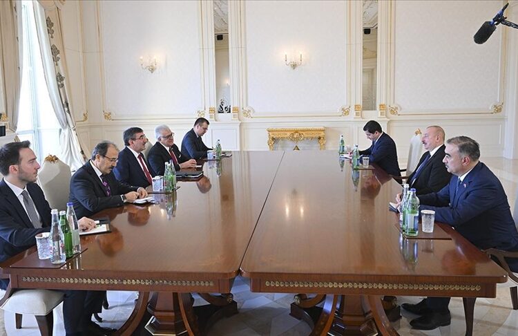 علييف يبحث مع نائب الرئيس التركي التطورات الإقليمية والعالمية 1 علييف يبحث مع نائب الرئيس التركي التطورات الإقليمية والعالمية